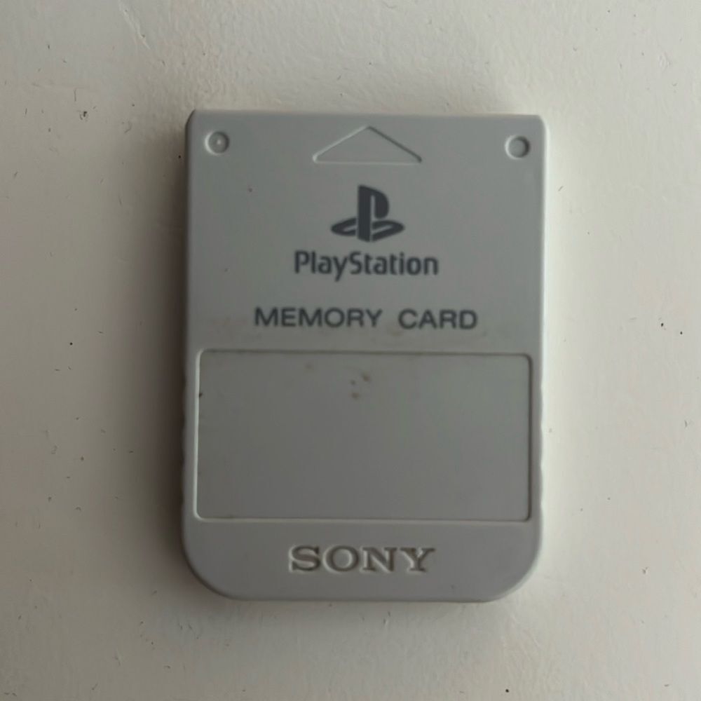PS1 Memory Card Playstation